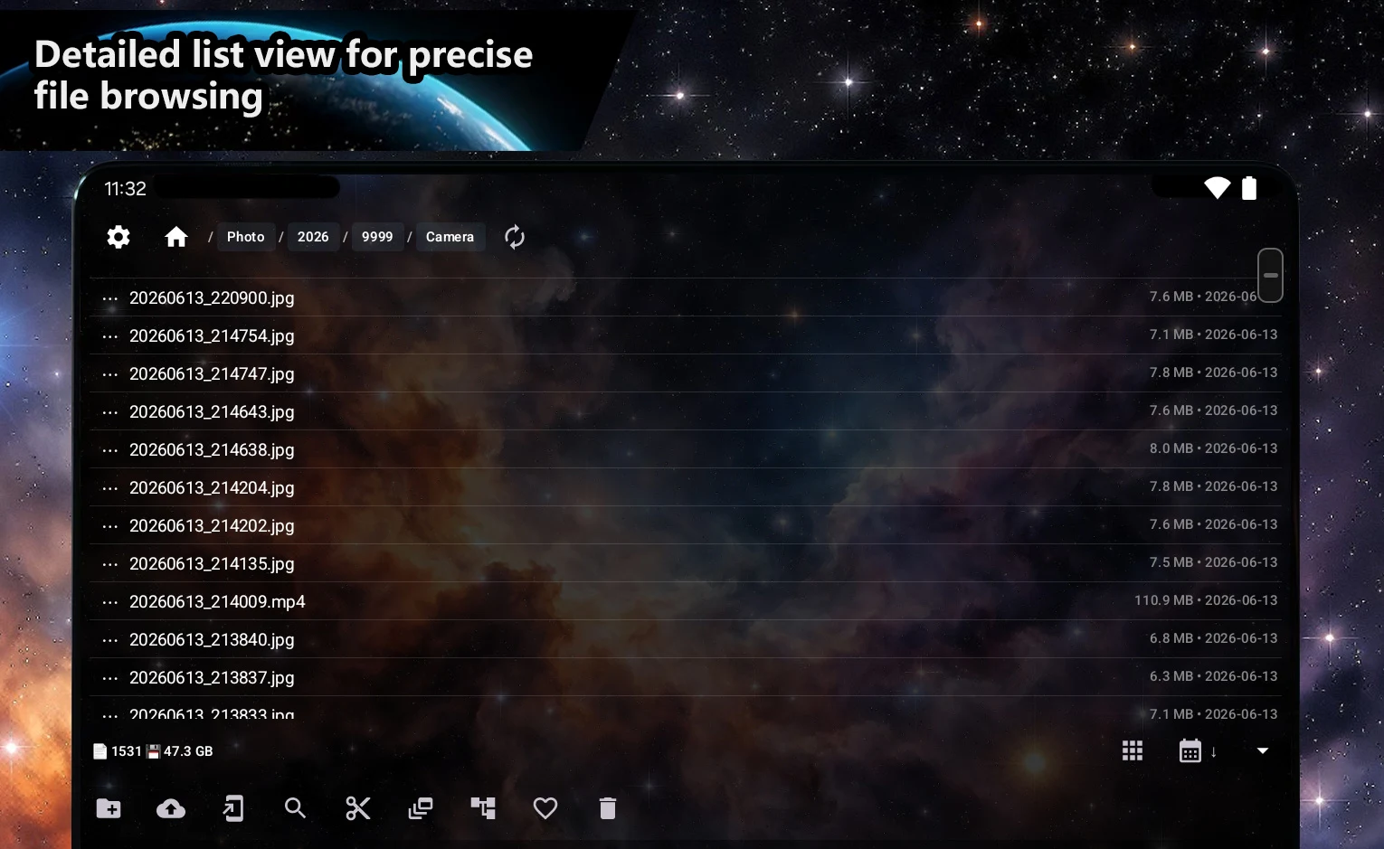 GSpace Storage Client screenshot